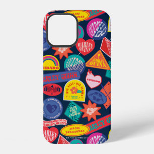 Coque iPhone 12 The Suicide Squad Motif de Badge Harley Quinn