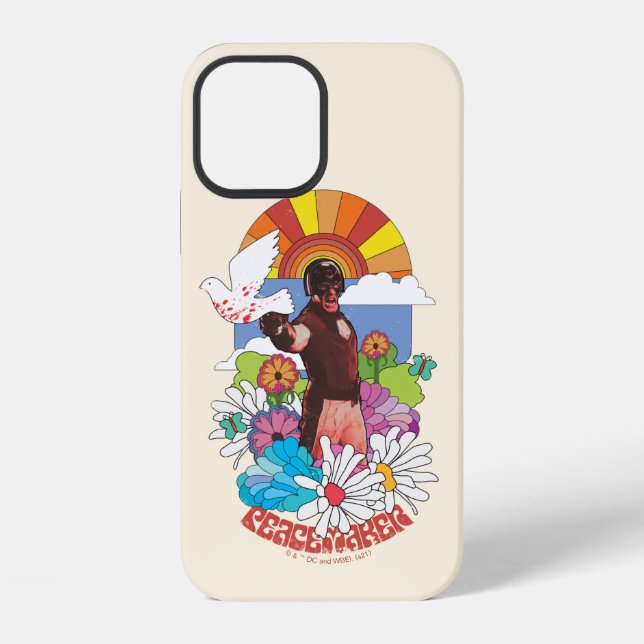 Coque iPhone The Suicide Squad | Peacemaker Flowers & Sunshine (Verso)