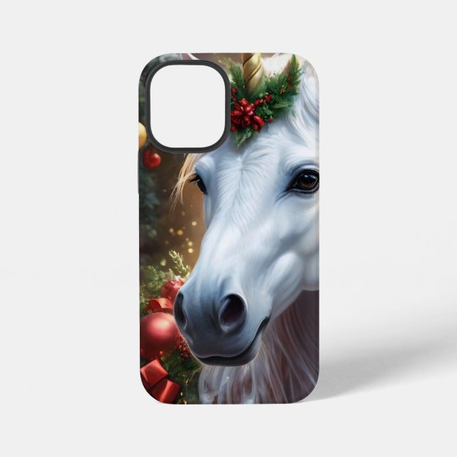 Coque iPhone “The Unicorn of Noel” (Verso)