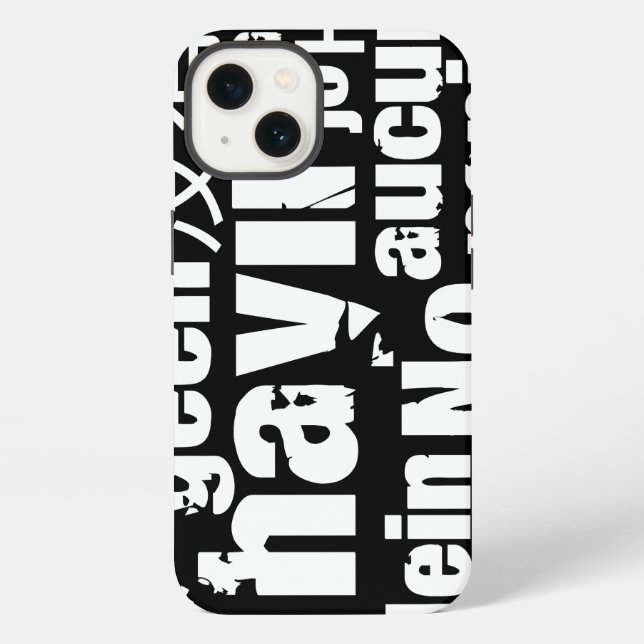 Coque iPhone The word "No" in different languages (Verso)