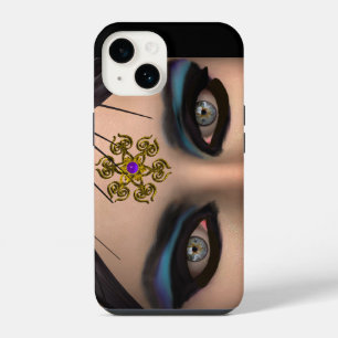 Coque Pour iPhone 14 THEDA Yeux Verts