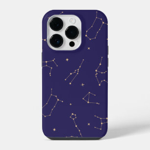 Coque Pour iPhone 14 Plus Thème de l'éclipse solaire de l'étoile d'or célest
