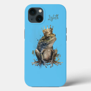 Etui iPhone 13 Thème de rue "Prince Grenouille" Personnalisable