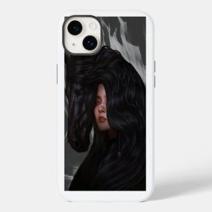 thème moderne fille noir blanc