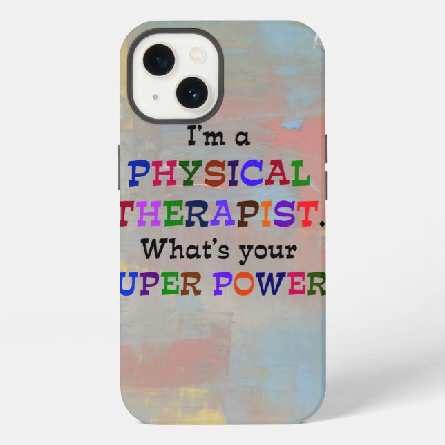 Coque iPhone Thérapeute physique (Verso)