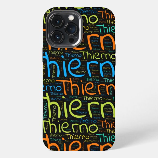 Coque iPhone Thierno (Verso)