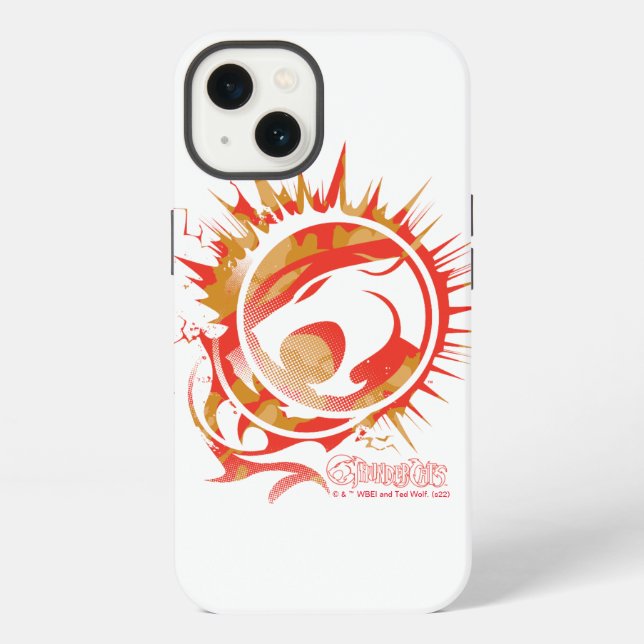 Coque iPhone ThunderCats | Logo explosif (Verso)