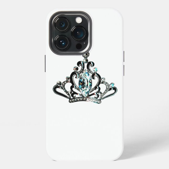 Coque iPhone « Tiara royal »  (Dos)