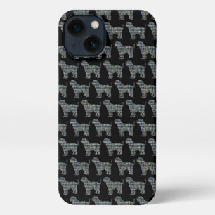 Etui iPhone 13 Tibétain Terrier mignon TT Chien Grille Silhouette