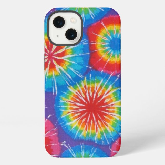 Coque iPhone Tie Dye (Verso)