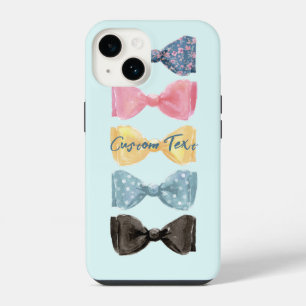 Coque Pour iPhone 14 Ties papillons personnalisés
