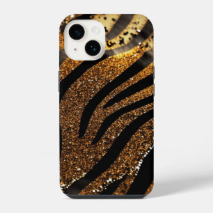 Coque Pour iPhone 14 Tiger Agate Parties scintillant iPhone Mate Tough