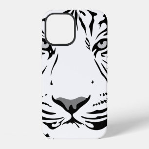 Coque iPhone 12 Tiger motif animal design plat