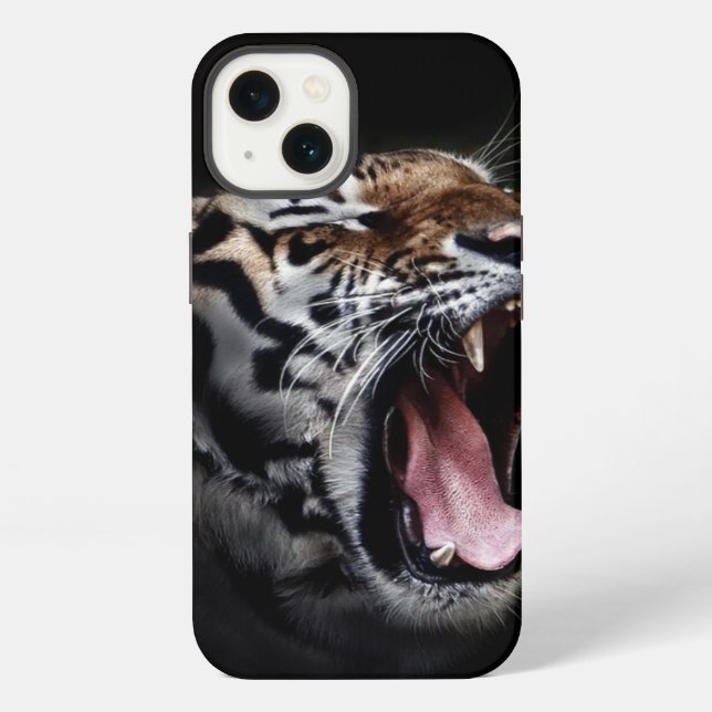 Coque iPhone Tiger roar (Verso)