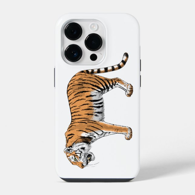 Coque iPhone Tigre (Verso)