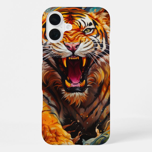Coque iPhone Tigre (Verso)