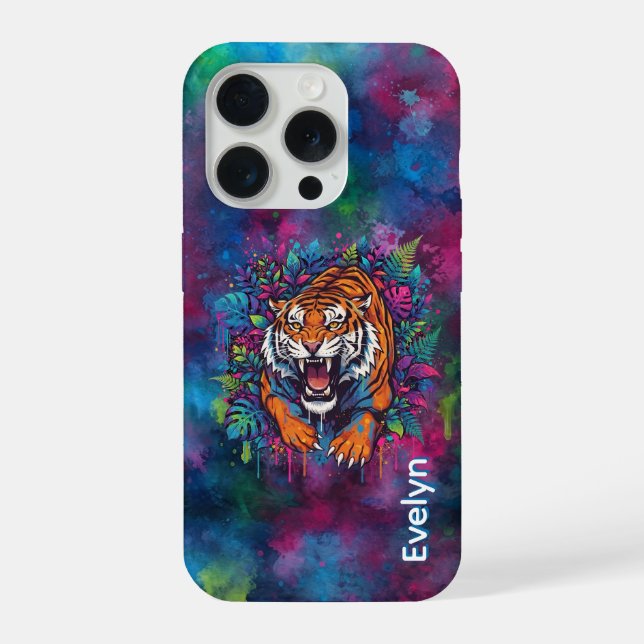 Coque iPhone Tigre (Verso)