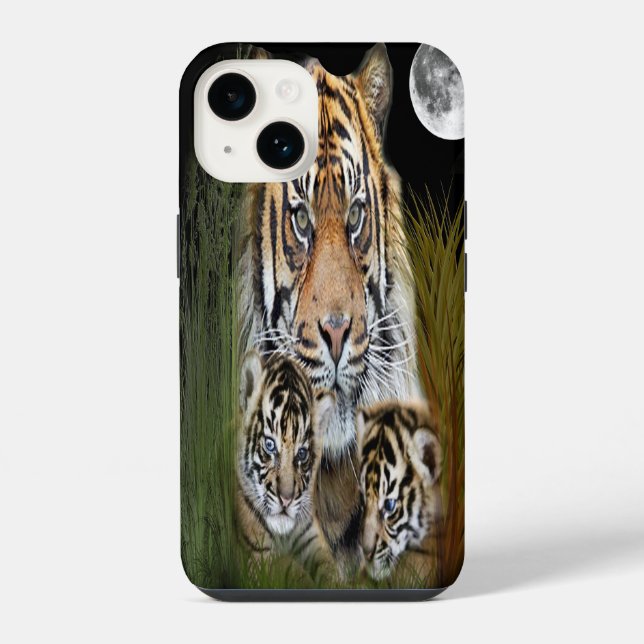 Coque iPhone Tigre (Verso)