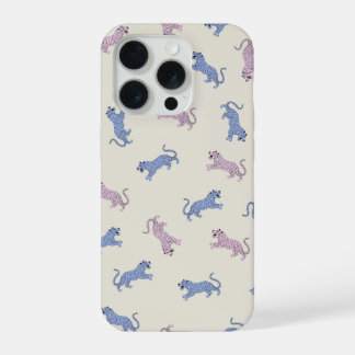 Coque iPhone 15 Pro Tigres dans la Crème