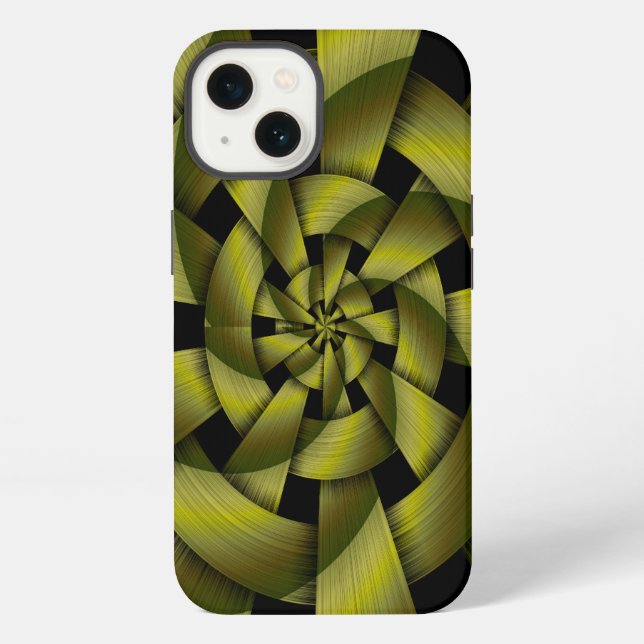 Coque iPhone Tissage de ruban celtique (Verso)
