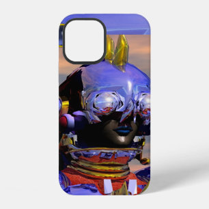 Coque iPhone 12 TITAN CYBORG,Blue Gem Science Fiction,Science-fict