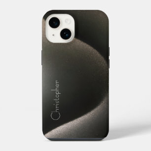 Coque Pour iPhone 14 Titane Argent Acier inoxydable Imprimer iphone 15