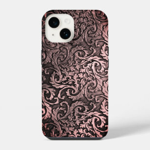 Coque Pour iPhone 14 Titane bronze poli Iphone métallique 15