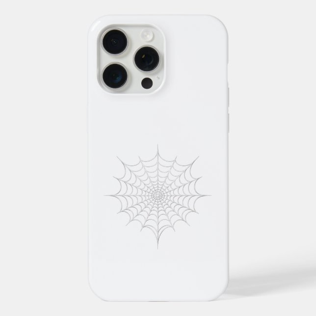 Coque iPhone Toile d'araignée (Verso)