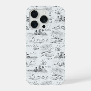Coque iPhone 15 Pro Toile du Loch Ness