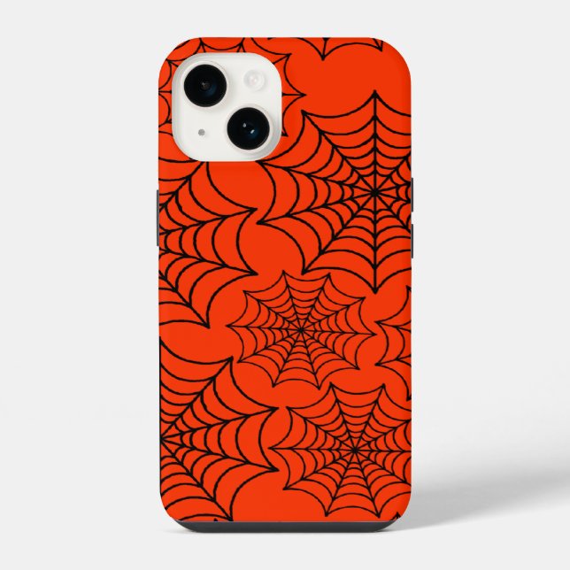 Coque iPhone Toiles d'araignées (Verso)