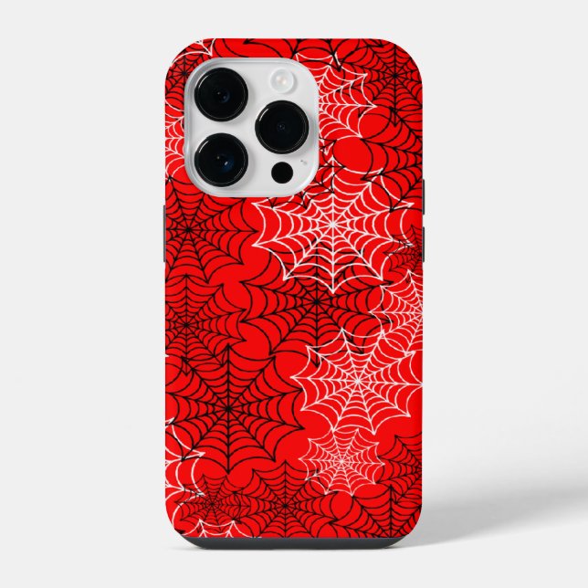 Coque iPhone Toiles d'araignées (Verso)