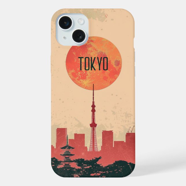 Coque iPhone Tokyo (Verso)