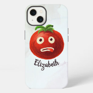 Etui iPhone 13 Tomate Mignon Nom Drôle De Légume De Dessin Animé