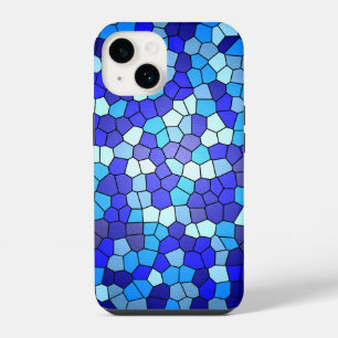 Coque Pour iPhone 14 Tons de verre de couleur bleue par Shirley Taylor