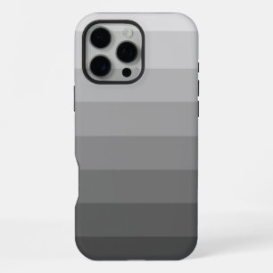 Coque iPhone 16 Pro Max Tons Gris Ombre Gradient