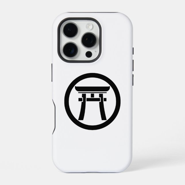 Coque iPhone Torii en cercle (Verso)