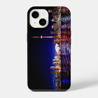 Coque Pour iPhone 14 Toronto Skyline après le coucher du soleil