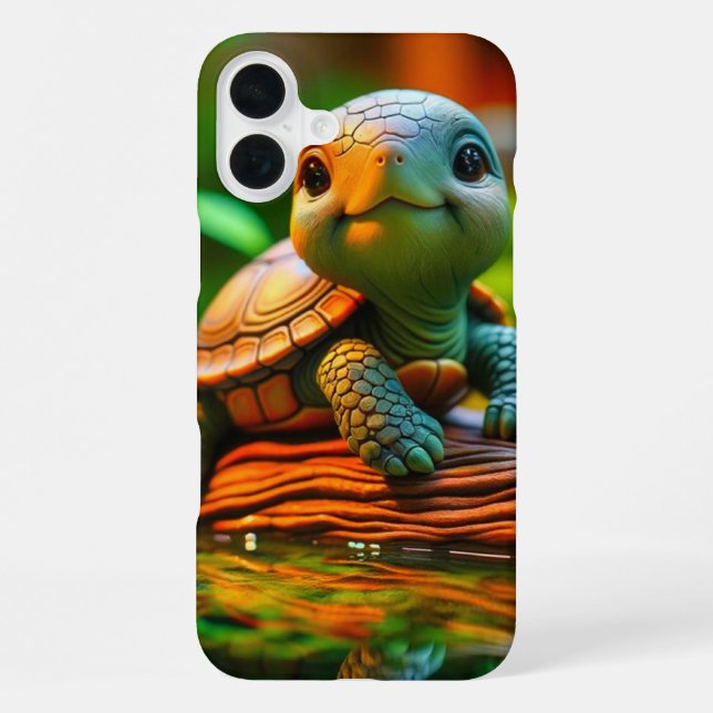 Coque iPhone Tortue (Verso)