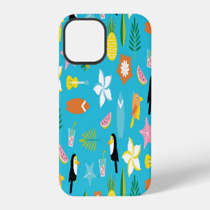Coque iPhone 12 Toucan Surf Vintage Hawaïen