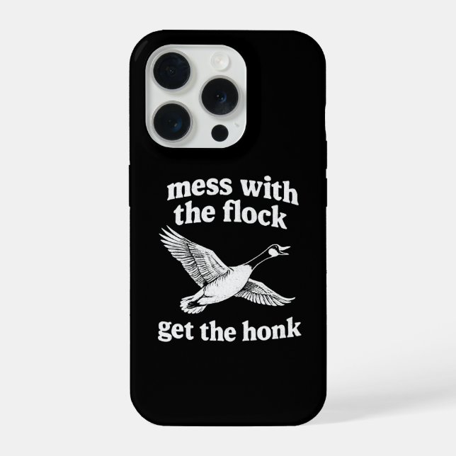 Coque iPhone Touche au troupeau, récolte le cri (Verso)