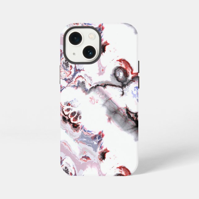 Coque iPhone Touche de marbre (Verso)