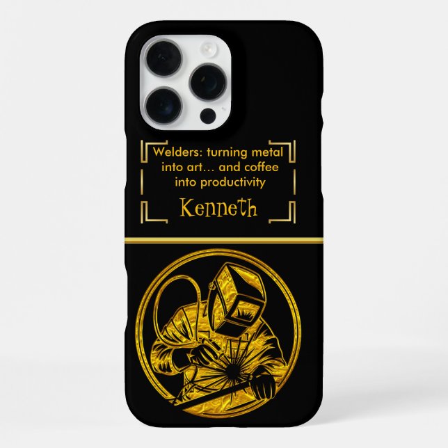 Coque iPhone Touche radiante de l'artisan (Verso)