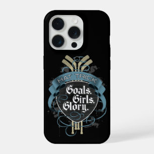 Coque iPhone 15 Pro Tour du chapeau de hockey : buts, filles et gloire