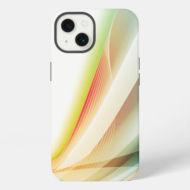 Coque iPhone Tourbillon Abstrait 2 (Verso)