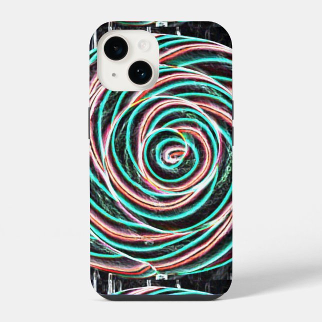 Coque iPhone Tourbillon de l'espace (Verso)