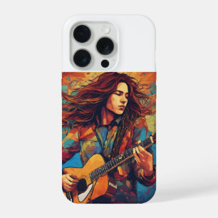Coque iPhone 15 Pro Tourbillon Mélodique