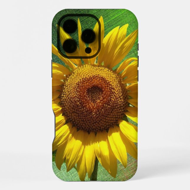 Coque iPhone Tournesol (Verso)