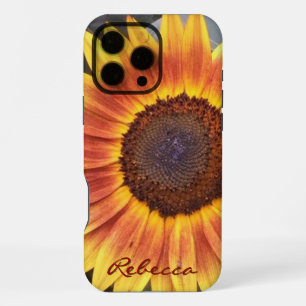 Coque iPhone 16 Pro Max Tournesol doré