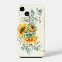 Tournesol Rustique Eucalyptus Verdure Personnalisé
