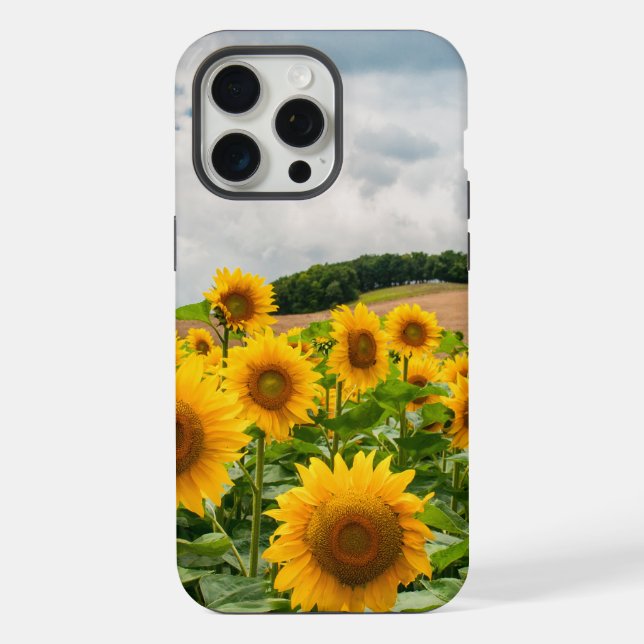 Coque iPhone Tournesols (Verso)